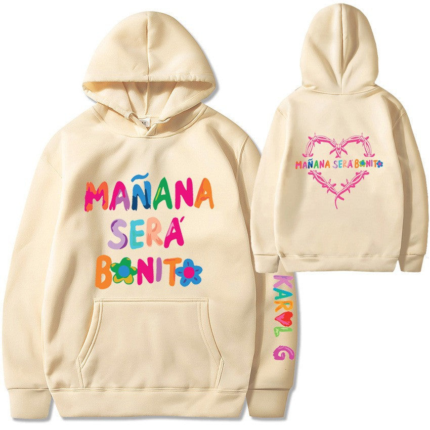 Kvinnors Motiv Hoodie Mirla-Eva Jonsson