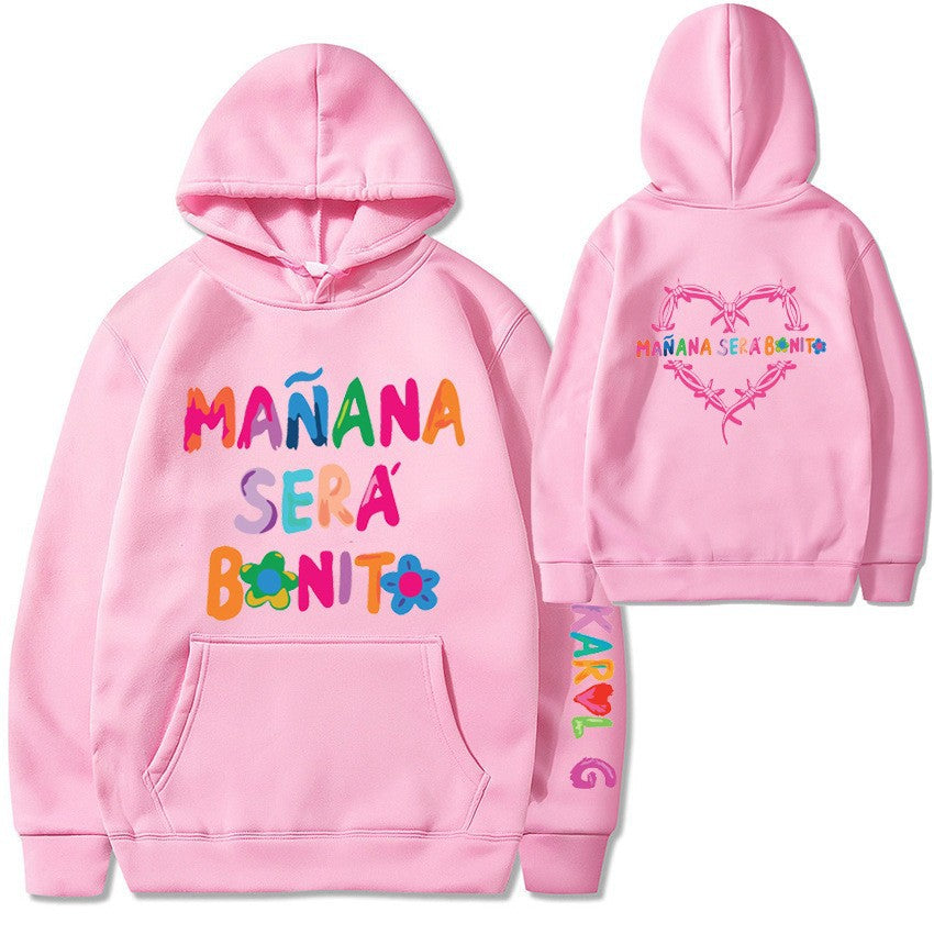 Kvinnors Motiv Hoodie Mirla-Eva Jonsson