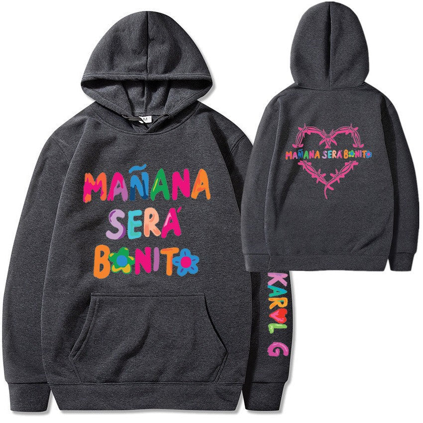 Kvinnors Motiv Hoodie Mirla-Eva Jonsson