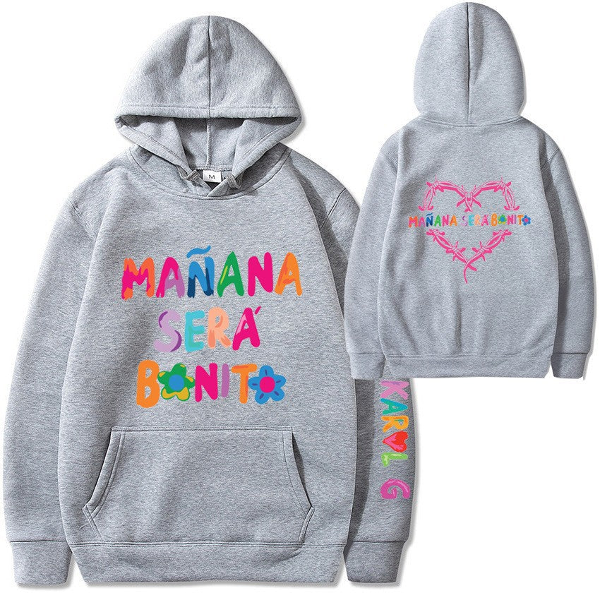 Kvinnors Motiv Hoodie Mirla-Eva Jonsson