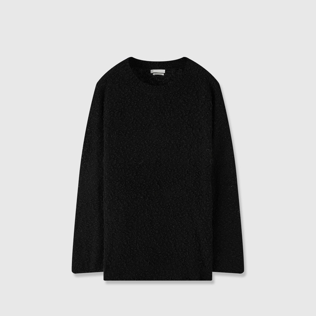 Kvinnors Mysig Stickad Tröja med Mjuk Material och Oversized Passform Mirla-Eva Jonsson