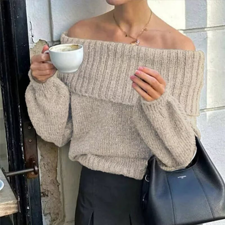 Kvinnors Mysiga Oversized Tröja Mirla-Eva Jonsson