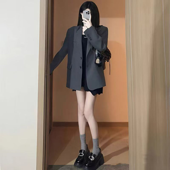 Kvinnors Oversized Blazer med Fickor Mirla-Eva Jonsson