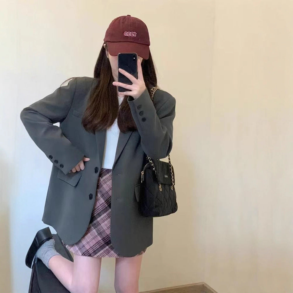 Kvinnors Oversized Blazer med Fickor Mirla-Eva Jonsson