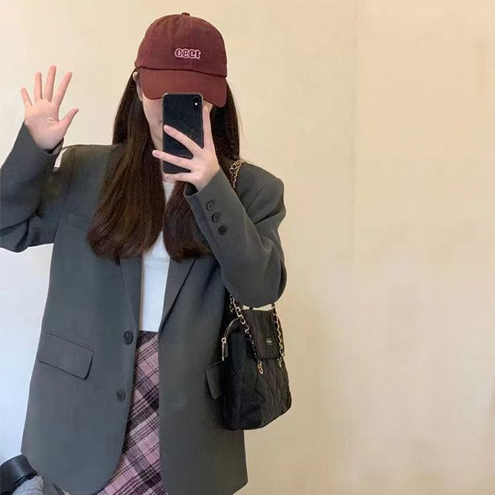 Kvinnors Oversized Blazer med Fickor Mirla-Eva Jonsson