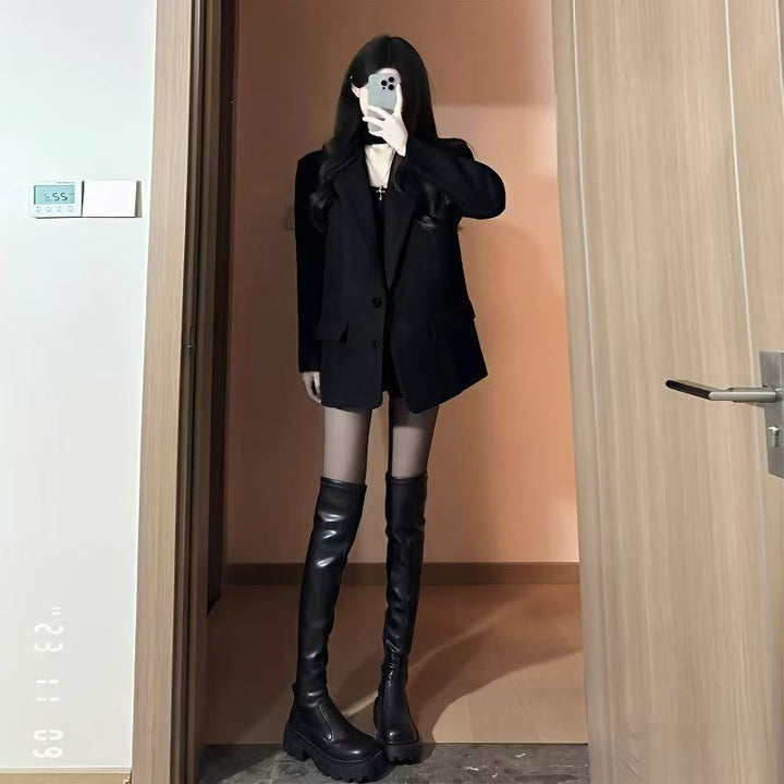 Kvinnors Oversized Blazer med Fickor Mirla-Eva Jonsson