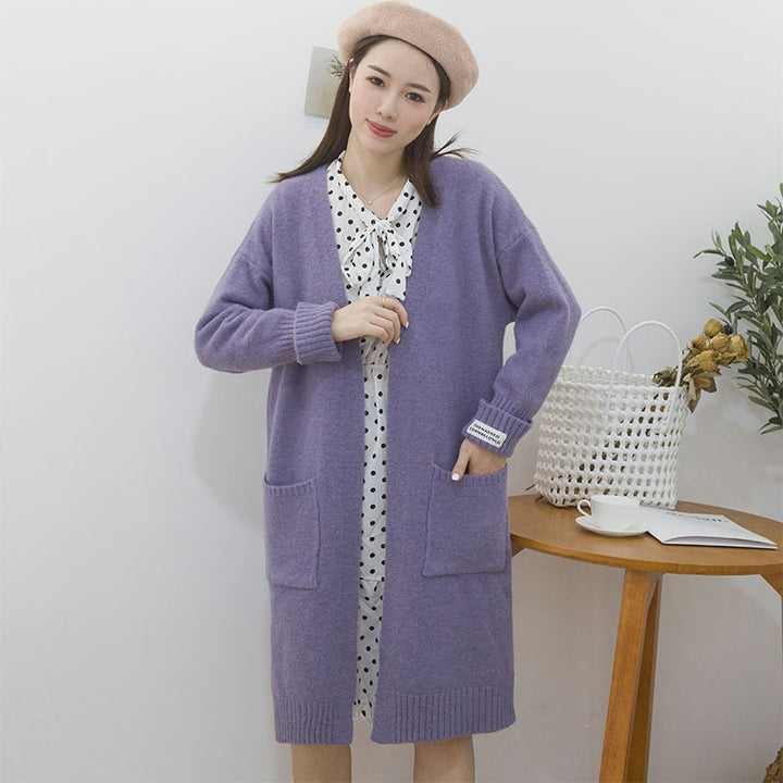 Kvinnors Oversized Cardigan med Fickor Mirla-Eva Jonsson