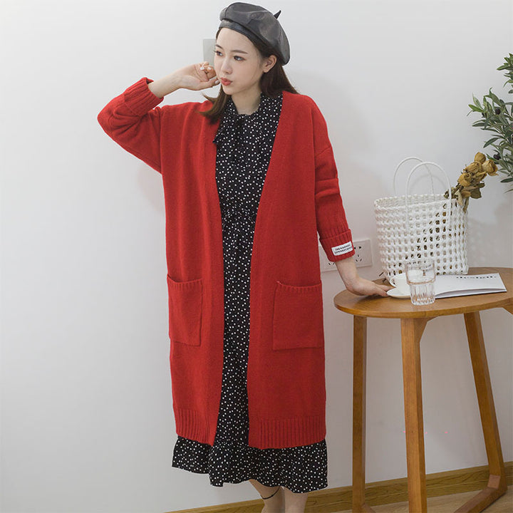 Kvinnors Oversized Cardigan med Fickor Mirla-Eva Jonsson