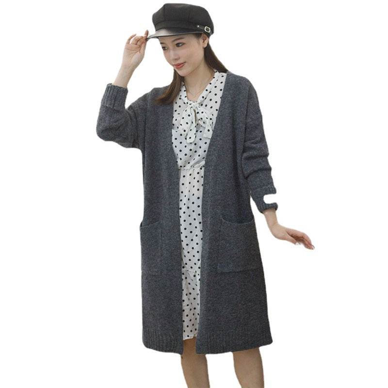 Kvinnors Oversized Cardigan med Fickor Mirla-Eva Jonsson