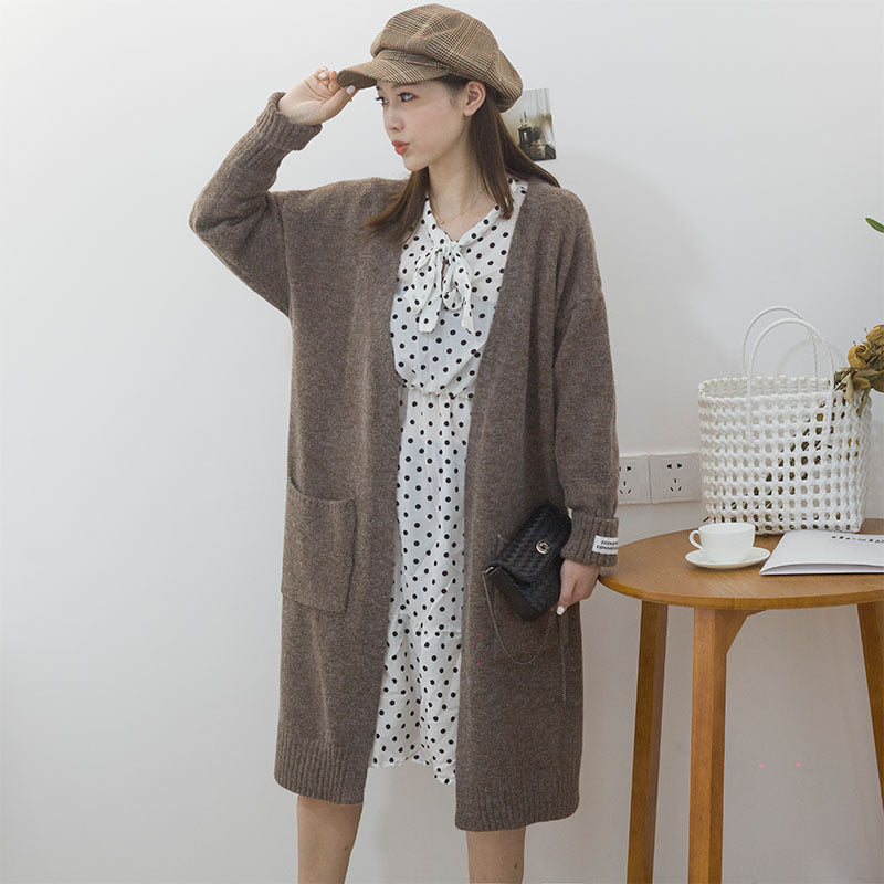 Kvinnors Oversized Cardigan med Fickor Mirla-Eva Jonsson