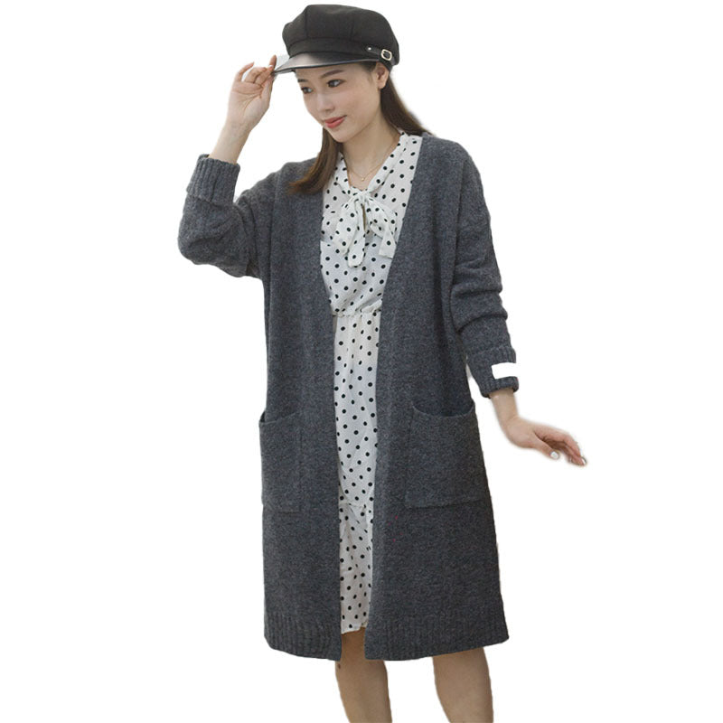 Kvinnors Oversized Cardigan med Fickor Mirla-Eva Jonsson