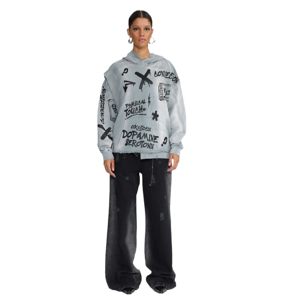 Kvinnors Oversized Hoodie Mirla-Eva Jonsson