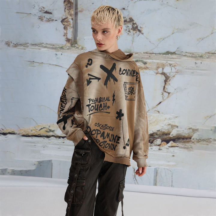 Kvinnors Oversized Hoodie Mirla-Eva Jonsson