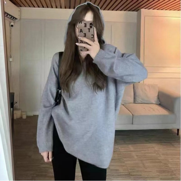 Kvinnors Oversized Hoodie med en avslappnad passform och praktiska fickor Mirla-Eva Jonsson