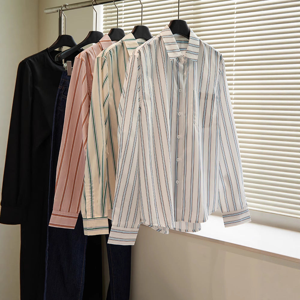 Kvinnors Oversized Randig Blus Mirla-Eva Jonsson
