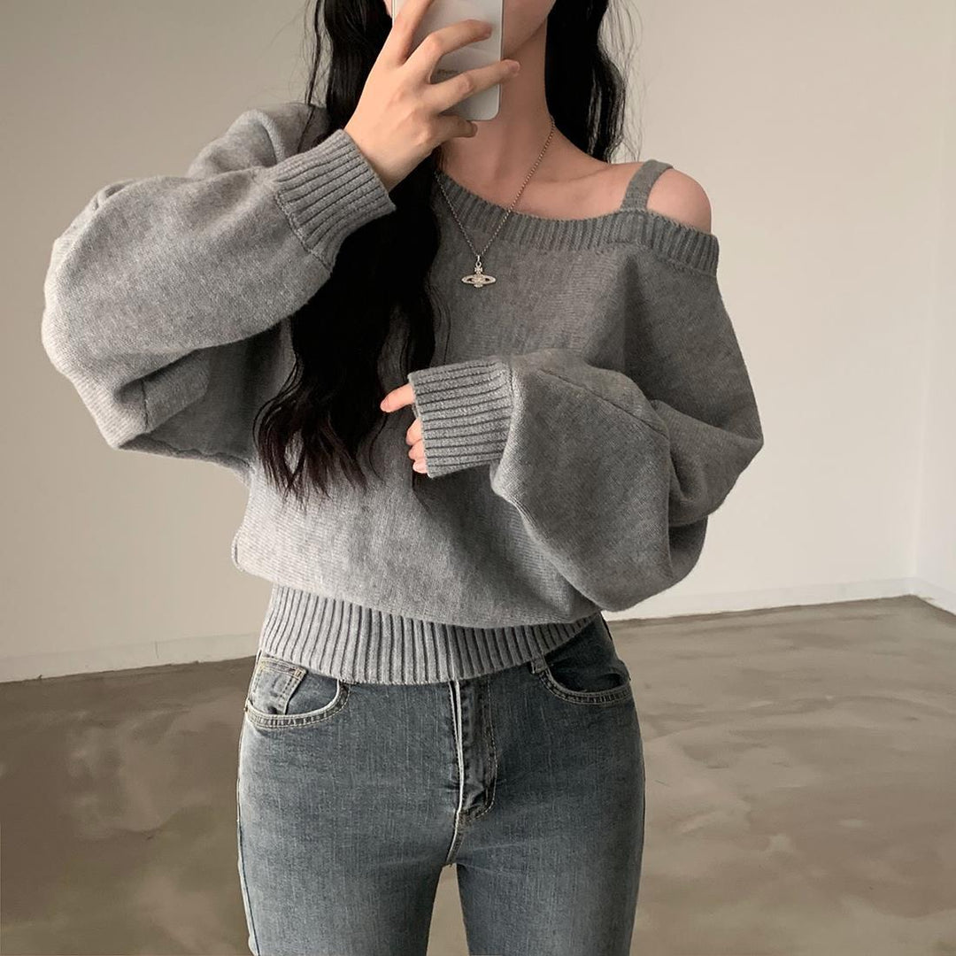 Kvinnors Oversized Stickad Tröja Mirla-Eva Jonsson