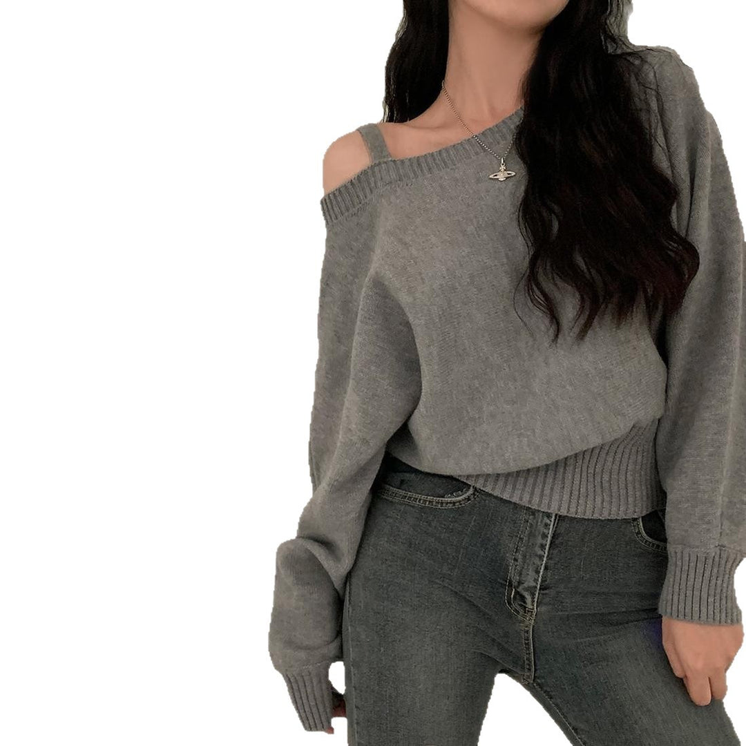 Kvinnors Oversized Stickad Tröja Mirla-Eva Jonsson