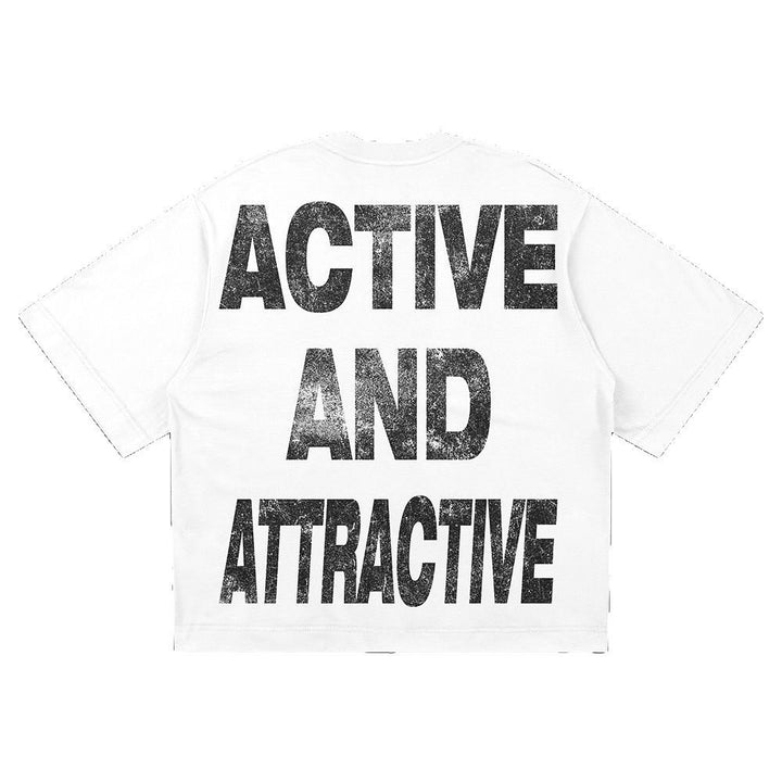 Kvinnors Oversized T-shirt med Dynamisk Sportdesign Mirla-Eva Jonsson