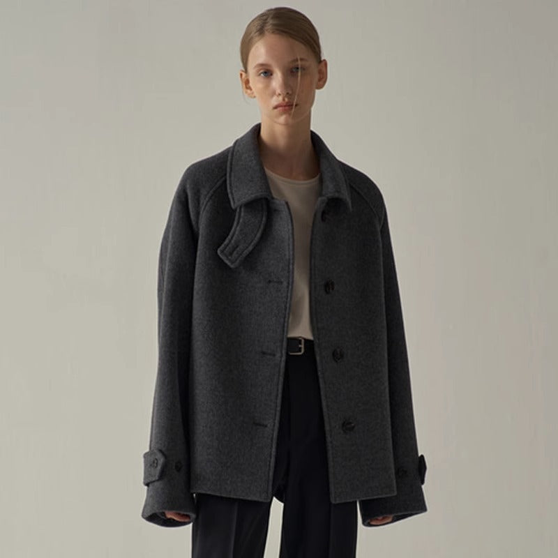 Kvinnors Oversized Ulljacka Mirla-Eva Jonsson