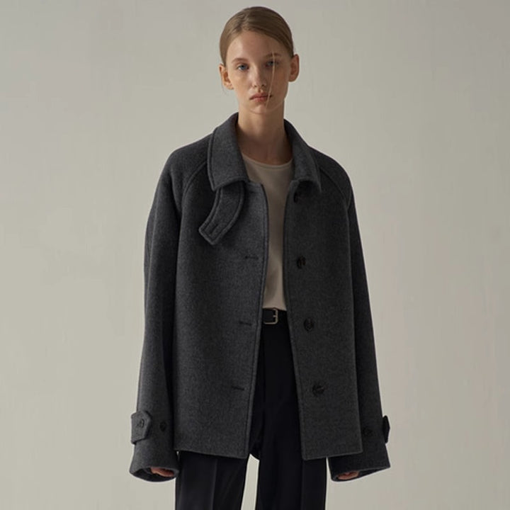 Kvinnors Oversized Ulljacka Mirla-Eva Jonsson