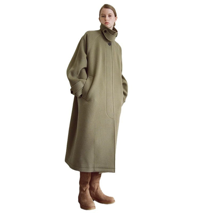 Kvinnors Oversized Ullkappa Mirla-Eva Jonsson