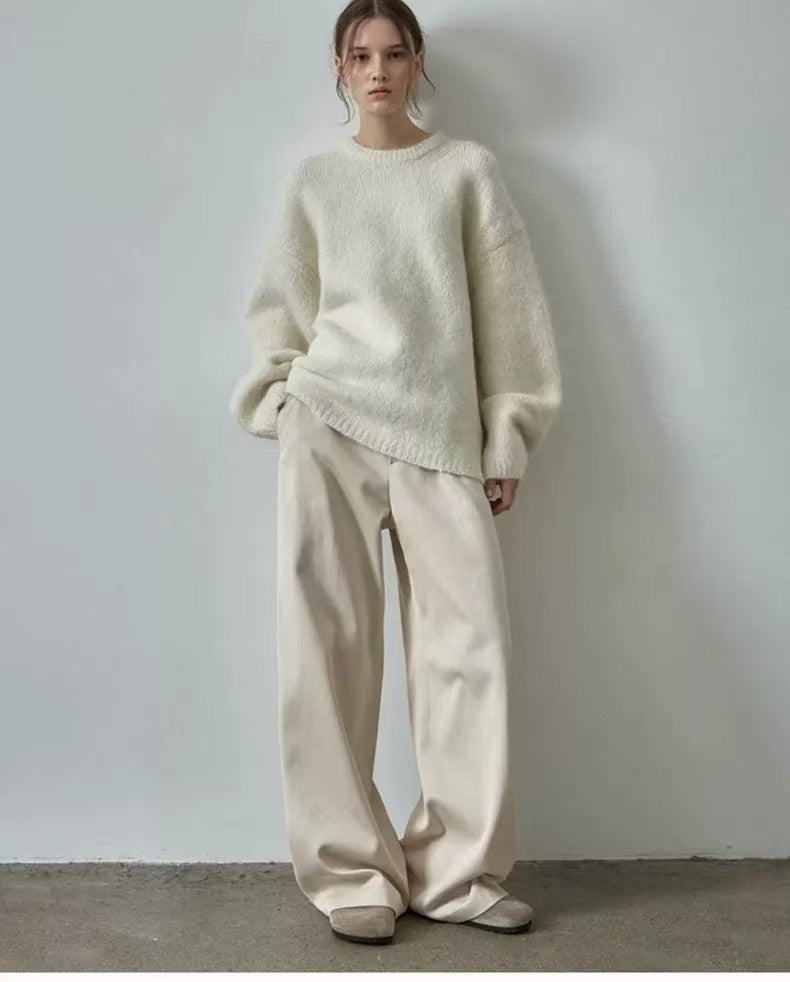 Kvinnors Oversized Ulltröja Mirla-Eva Jonsson