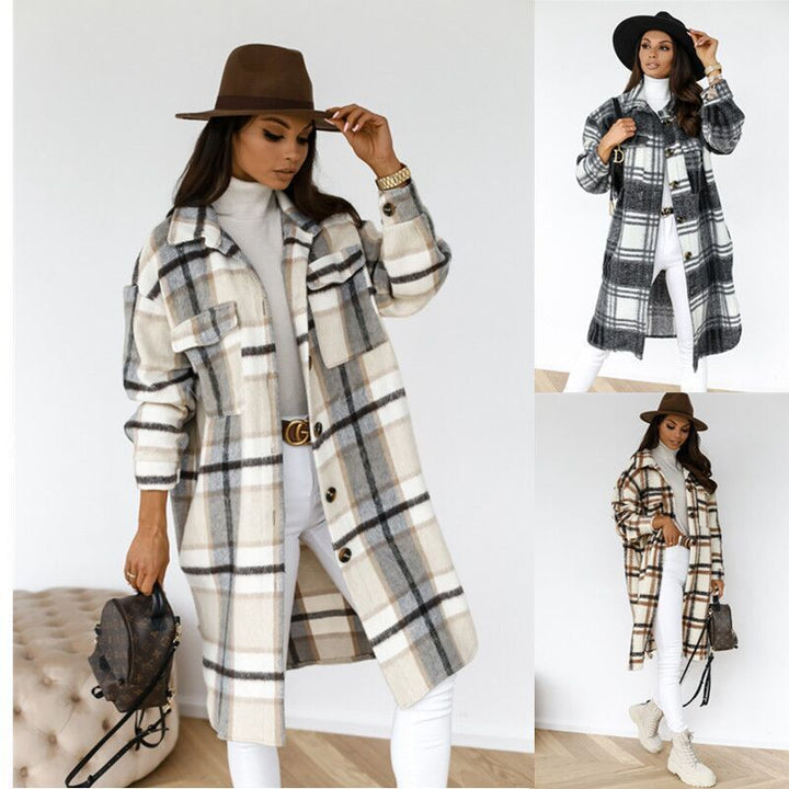 Kvinnors Plus Size Randigjacka Mirla-Eva Jonsson