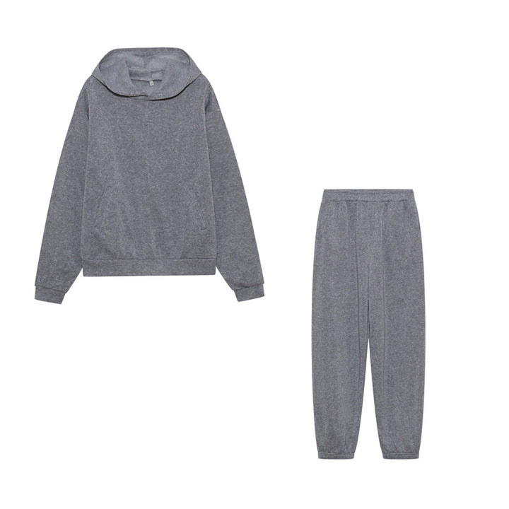 Kvinnors Sportig Hoodie och Joggingbyxor Set Mirla-Eva Jonsson