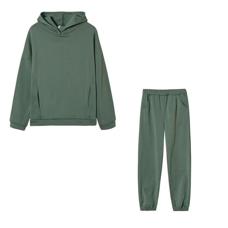 Kvinnors Sportig Hoodie och Joggingbyxor Set Mirla-Eva Jonsson