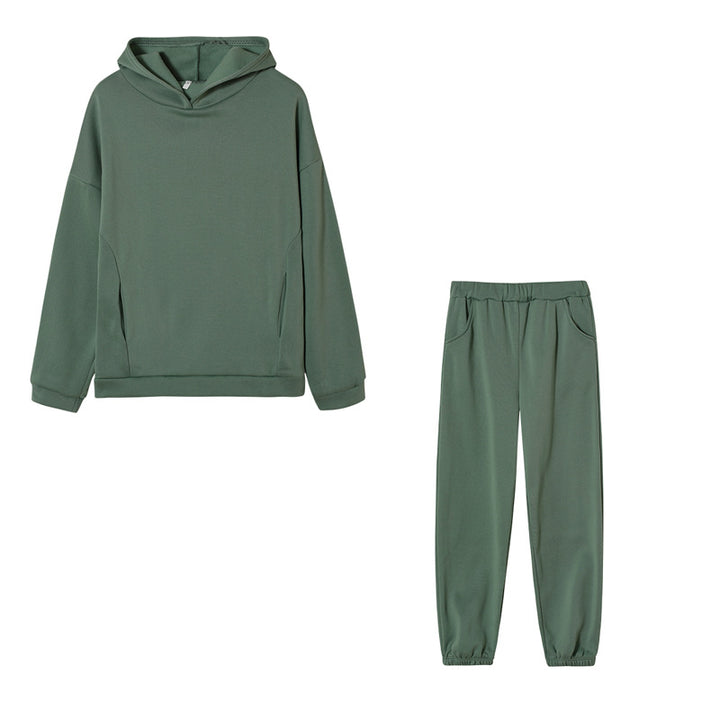 Kvinnors Sportig Hoodie och Joggingbyxor Set Mirla-Eva Jonsson