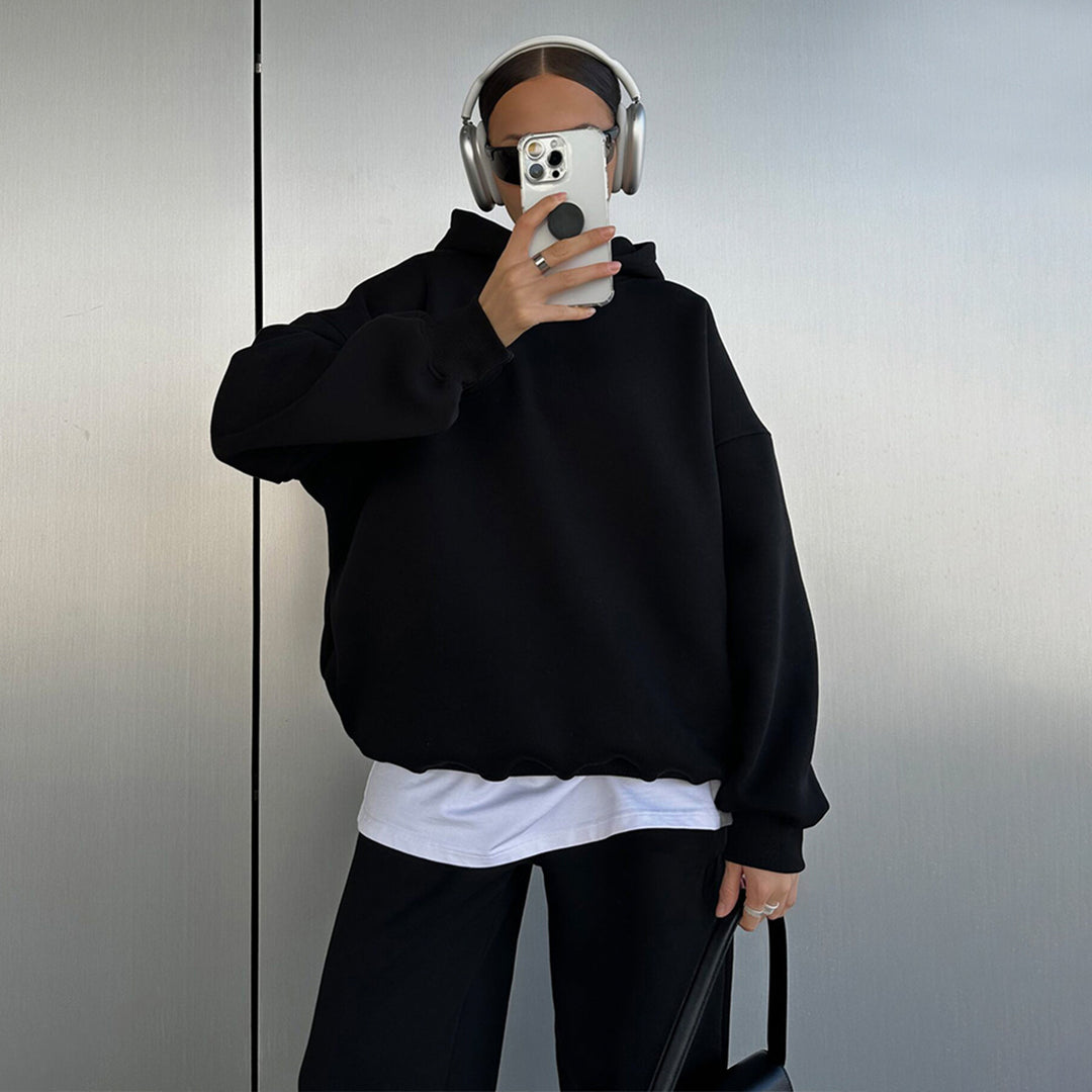 Kvinnors Sportig Hoodie och Joggingbyxor Set Mirla-Eva Jonsson
