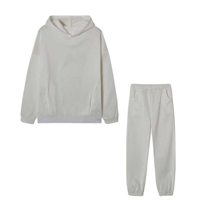 Kvinnors Sportig Hoodie och Joggingbyxor Set Mirla-Eva Jonsson