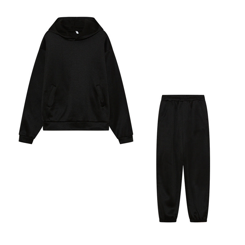 Kvinnors Sportig Hoodie och Joggingbyxor Set Mirla-Eva Jonsson