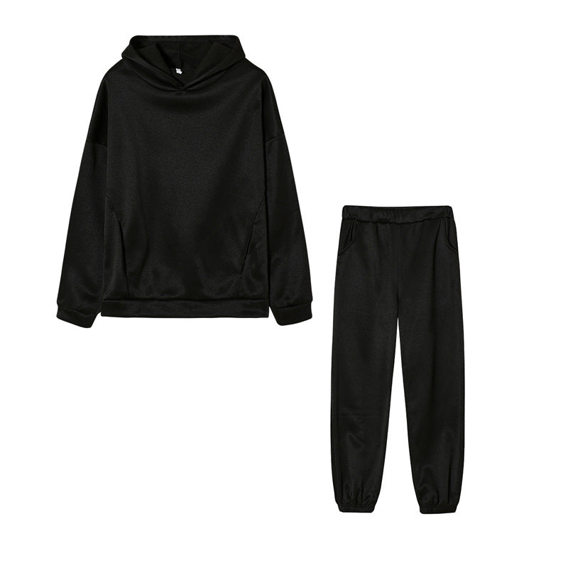 Kvinnors Sportig Hoodie och Joggingbyxor Set Mirla-Eva Jonsson