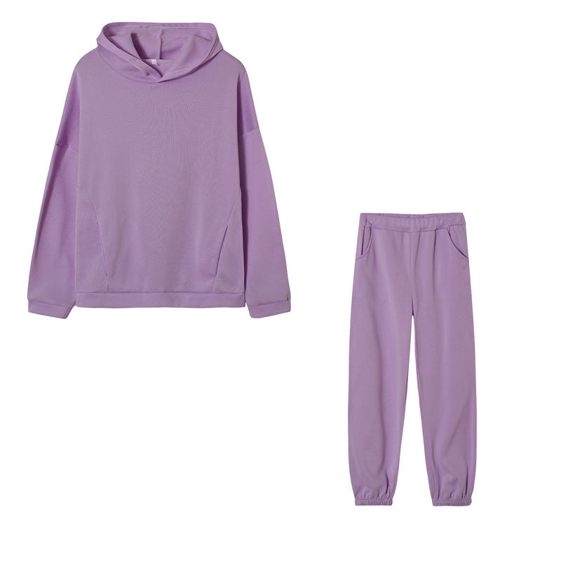 Kvinnors Sportig Hoodie och Joggingbyxor Set Mirla-Eva Jonsson