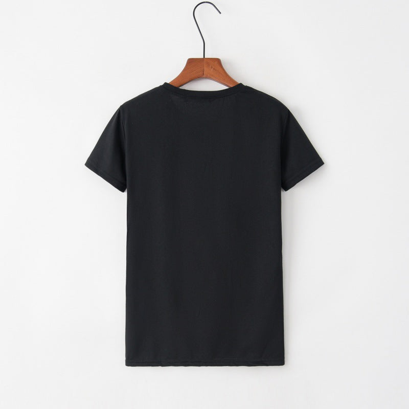 Kvinnors T-shirt med kreativt konsttryck Mirla-Eva Jonsson