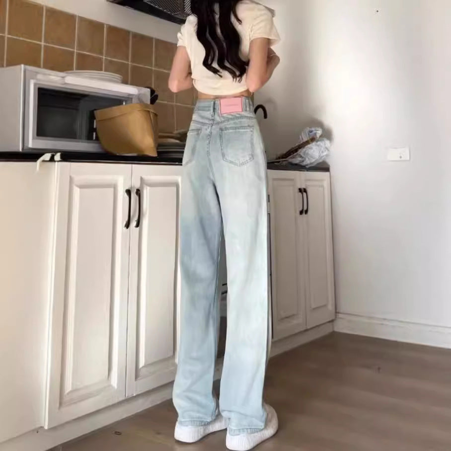 Kvinnors Vida Högmidjade Jeans med Bekväm Passform Mirla-Eva Jonsson