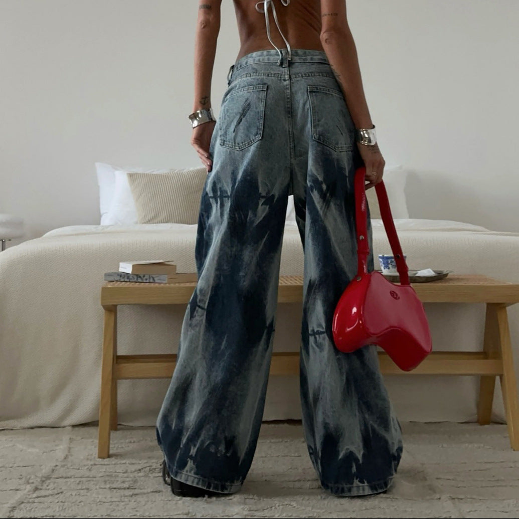 Kvinnors Vida Jeans med Modern Tvättlook Mirla-Eva Jonsson