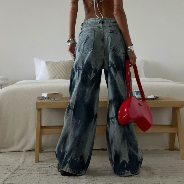 Kvinnors Vida Jeans med Modern Tvättlook Mirla-Eva Jonsson