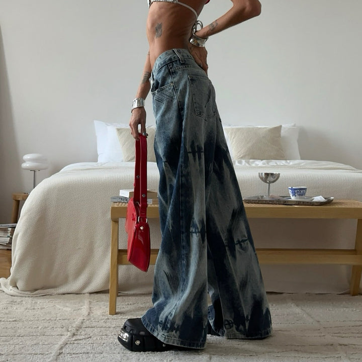 Kvinnors Vida Jeans med Modern Tvättlook Mirla-Eva Jonsson