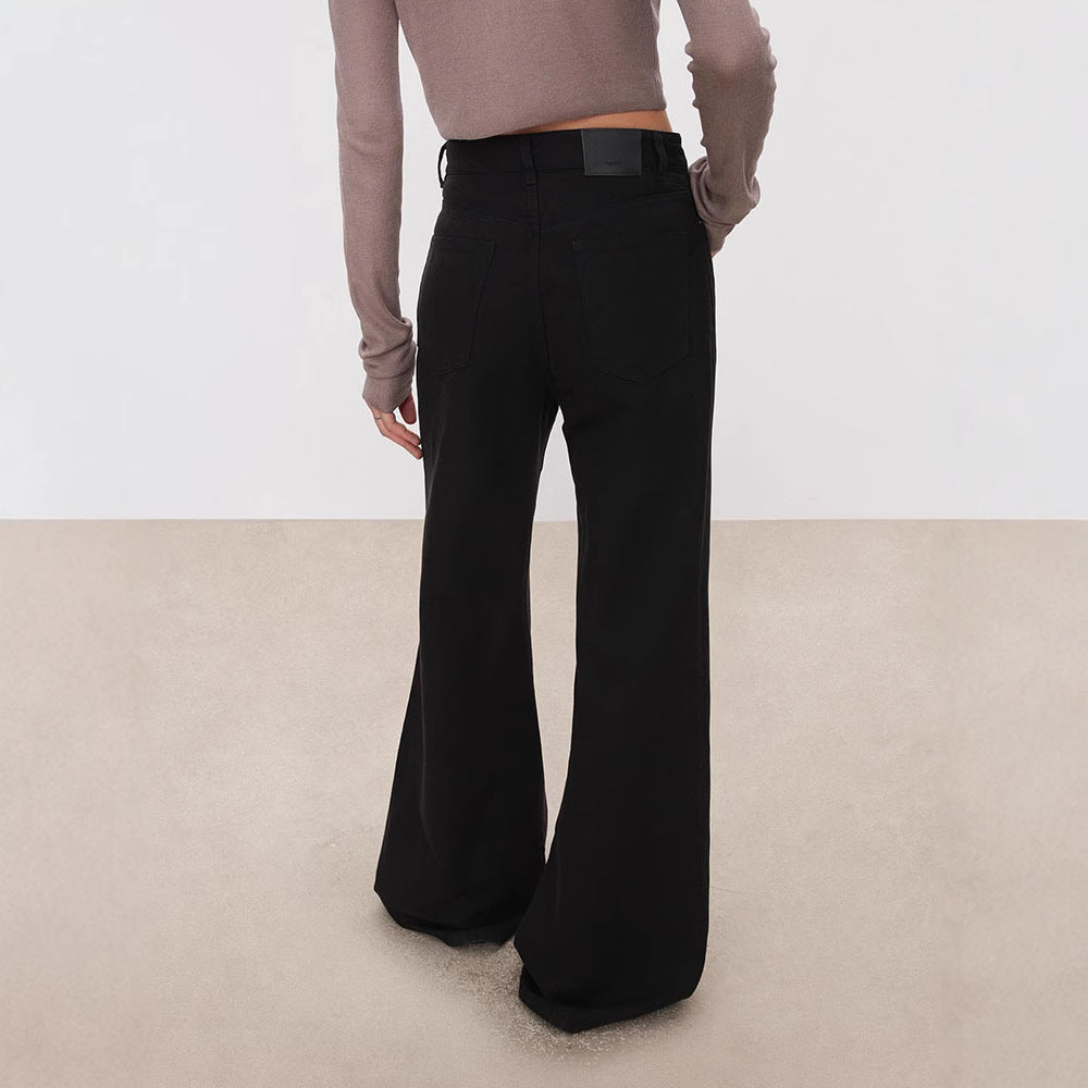 Kvinnors Vida Skurna Högmidjade Jeans Mirla-Eva Jonsson