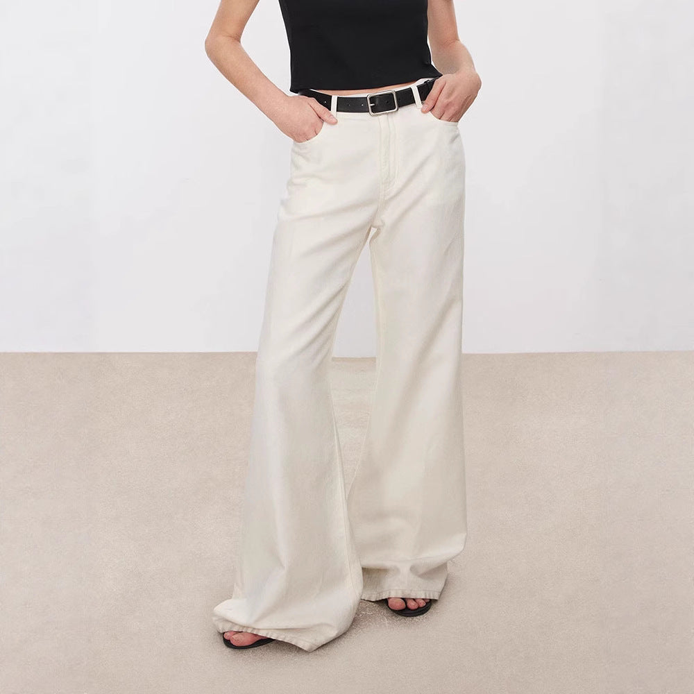 Kvinnors Vida Skurna Högmidjade Jeans Mirla-Eva Jonsson