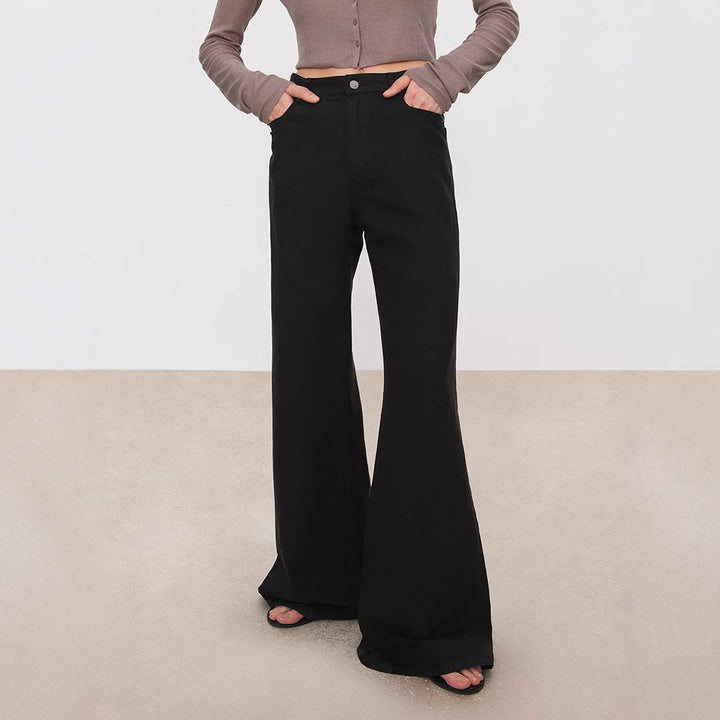 Kvinnors Vida Skurna Högmidjade Jeans Mirla-Eva Jonsson