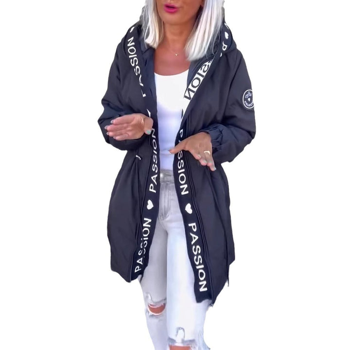 Kvinnors arbetsjacka med knytbälte Mirla-Eva Jonsson