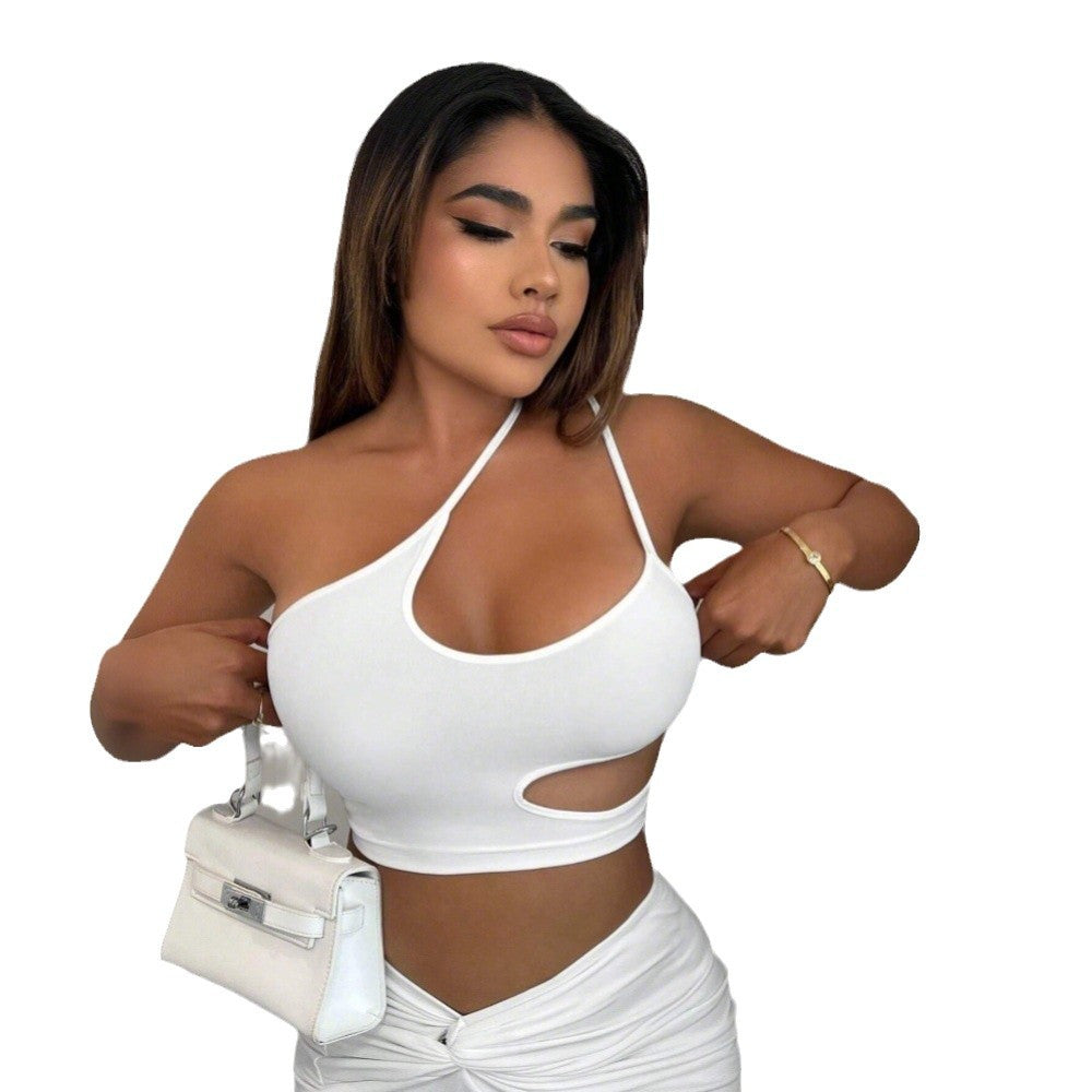 Kvinnors ärmlös Cut-Out Topp Mirla-Eva Jonsson