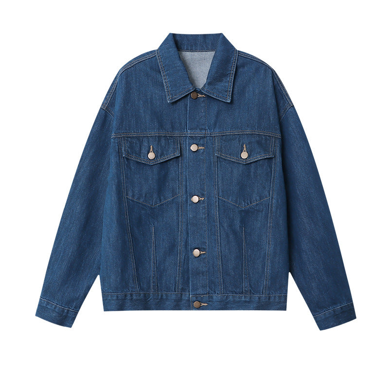 Kvinnors avslappnad denimjacka i oversized stil Mirla-Eva Jonsson