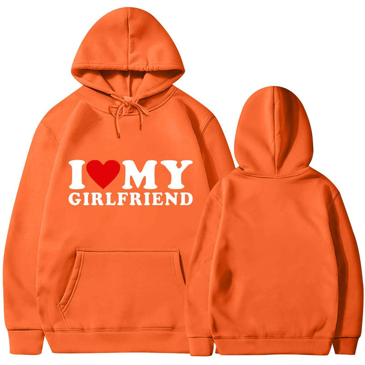 Kvinnors avslappnad hoodie med hjärtgrafik Mirla-Eva Jonsson