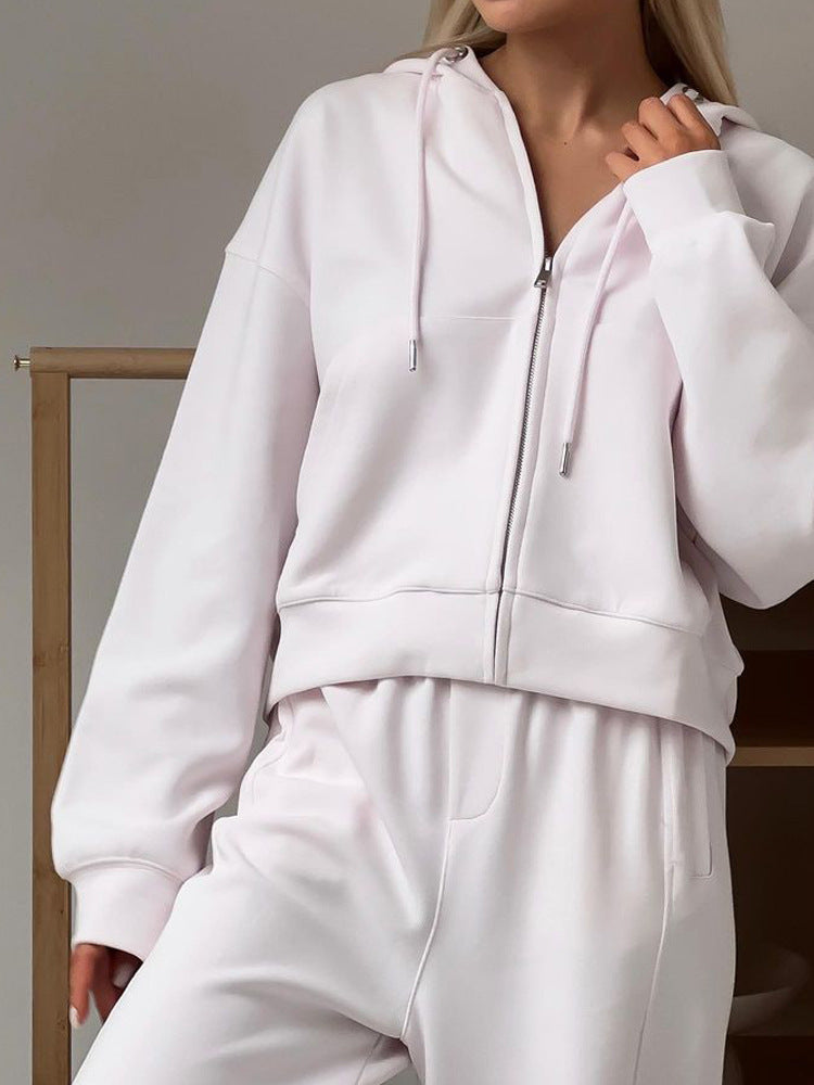 Kvinnors avslappnad hoodie med högkvalitativ dragkedja Mirla-Eva Jonsson