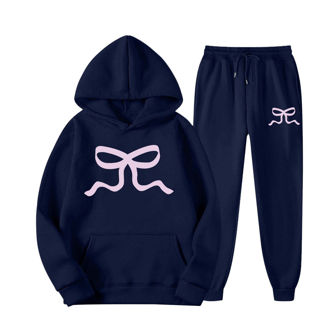 Kvinnors avslappnad hoodie och joggingbyxor set Mirla-Eva Jonsson