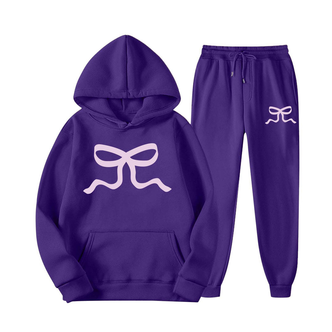 Kvinnors avslappnad hoodie och joggingbyxor set Mirla-Eva Jonsson